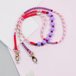 Cordon téléphone/ Dragone Wrap + Bkk Beads 26