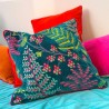 Kissenhülle Ferns teal 5050