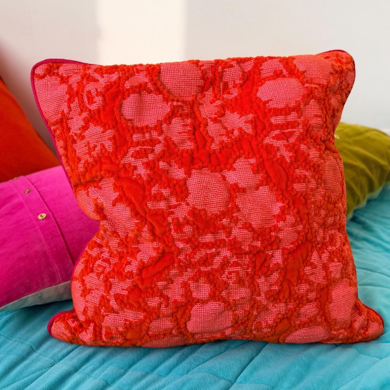 Housse de Coussin Cross Stitch brilliant orange 5050