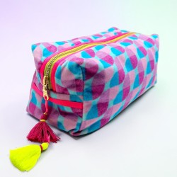 Kosmetiktasche Velvet Waves XXL
