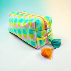 Kosmetiktasche Velvet Waves M