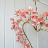 Decoration Funkel Heart Flower rose