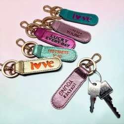 Keychain Metallic shine