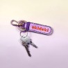 Keychain Metallic shine