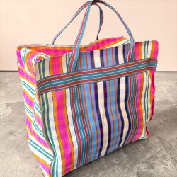 Shopper zip XXL recycle plastic 12hearts