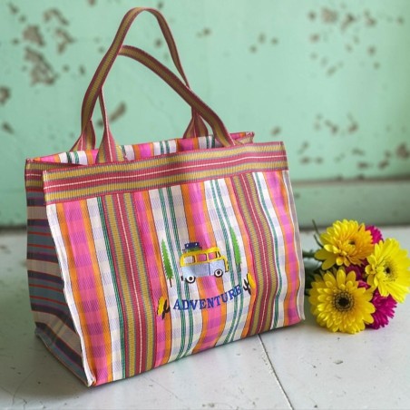 Shopper plastique recyclé XL Adventure