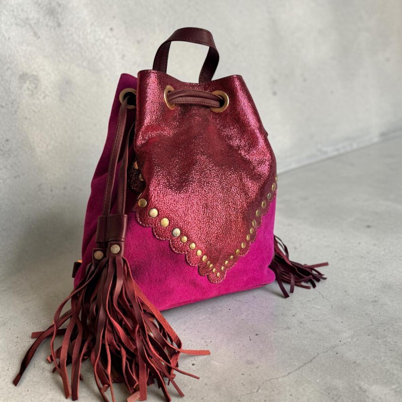 Ledertasche Muster