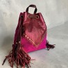 Ledertasche Muster