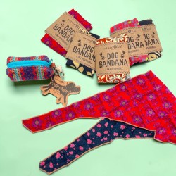 Dog Bandana/Doggy Bag Muster Set7