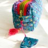 Kosmetiktasche Bloomilies blue S