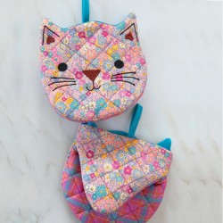 Ofenhandschuh Cat
