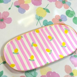 Tablett M lemon stripes