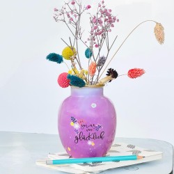 Vase Sowas von Glücklich