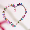 Decoration FUNKEL Heart Sequins