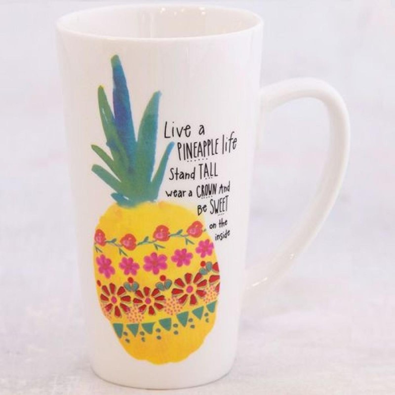 Mug Latte Pineapple Life