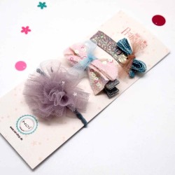 Pince à cheveux Princess Bow Set3