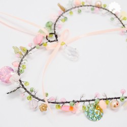 Decoration FUNKEL Heart 13 sunny