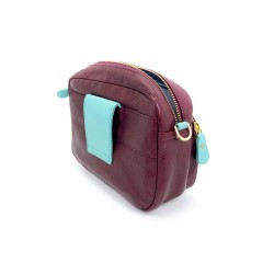 Bag/belt bag Doubledot plum