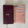 Portemonnaie CODE Leather DW plum