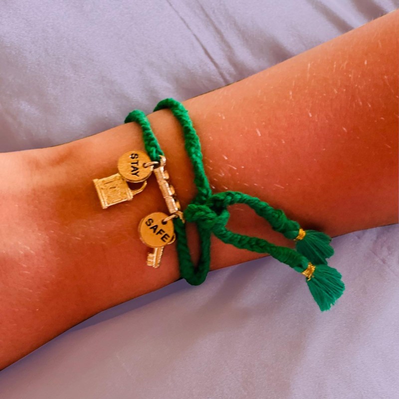 Armband HOT Wrap Leafgreen