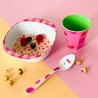 Baby plate melamin dots