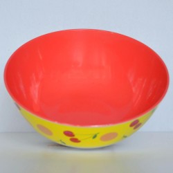 Salad bowl melamin dots