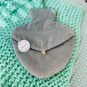 Hot water bottle Heart Flowercircle dkocean