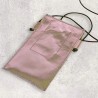 Pochette téléphone Cuir Basic copper metallic