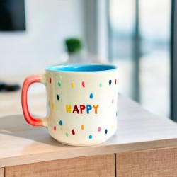Mug L happy dots