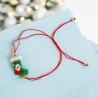 Bracelet Perlé Xmas Shoe