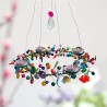 Decoration FUNKEL Kranz L mit 4 Kerzenhaltern