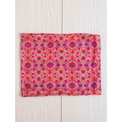 Headband Boho Half Bandeau Mustard Floral Medallion