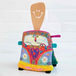 Oven glove with wooden spoon VAN
