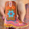 Mini ceramic dish Artisan Trinket Boot