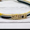 Bracelet Woven Tape Smile stripe