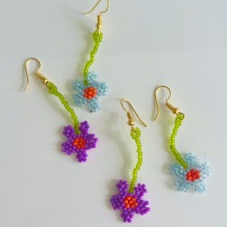 Earrrings sweet flower mix 1
