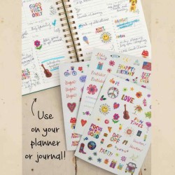 Shaped Sticker Set Multi