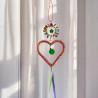Dekoration Funkel red copper heart Ornament