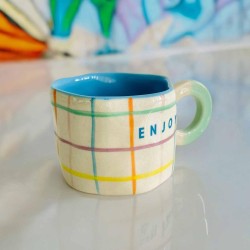 Mug ceramic Organic L Karo enjoy
