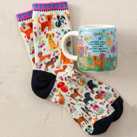Mug & socks set Every Dog Has A Hom