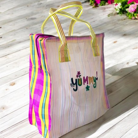 Shopper Zip recycled plastic Yummy
