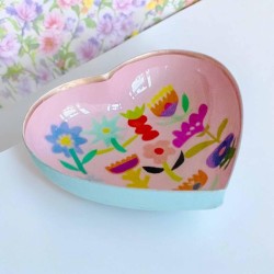 Vide-Poche Coeur Bold Flowers