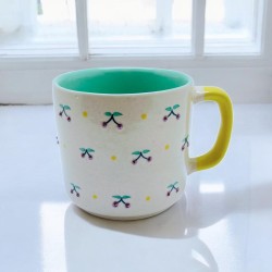 Mug céramique L Cherry viola