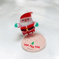 Pince/clip à cheveux St claus