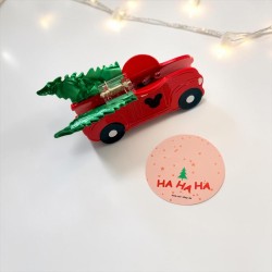 Haarclip/Haarklammer Red Xmas