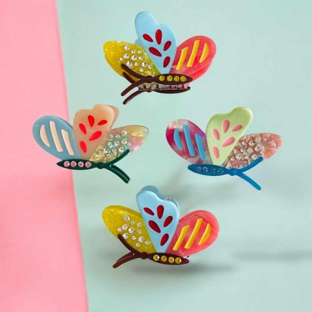 Haarclip/Haarklammer Butterfly sparkle