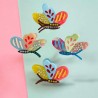 Hairclip/ Hairclaw Butterfly sparkle