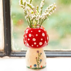 Vase Cutest Little Vase Mushroom