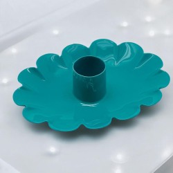 Candle Holder Cloud Turquoise