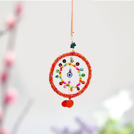 Dekoration Funkel copper Circle Ornament